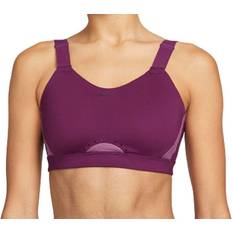 Nike Dri-FIT Alpha High-Support Padded Adjustable Sports Bra - Sangria/Light Bordeaux/Light Bordeaux/Black