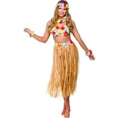 Beige Fancy Dresses Wicked Costumes Hawaii Party Girl Costume
