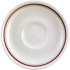 Porcelain - Red Saucer Plates Churchill Clyde Nova Saucer Plate 12.7cm 24pcs