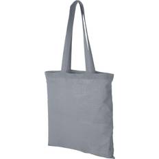Grey Fabric Tote Bags Bullet Carolina Cotton Tote - Grey