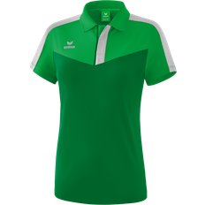 Erima Squad Polo Shirt Women - Fern Green/Emerald/Silver Grey