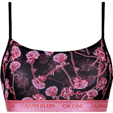 Calvin Klein CK One Glitter Bralette - Black/V-Day