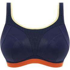 Freya Dynamic Soft Cup Crop Top Sports Bra - Navy Spice