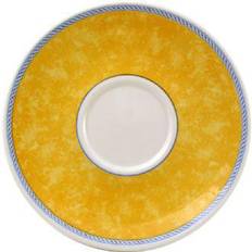 Orange Saucer Plates Churchill New Horizons Marble Border Saucer Plate 17cm 24pcs