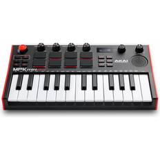 Red MIDI Keyboards AKAI Professional MPK Mini Play 3