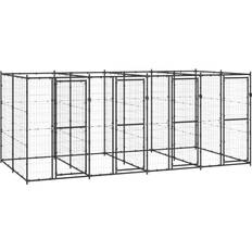 vidaXL Outdoor Dog Kennel