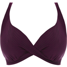 Fantasie Long Island Deep Plunge Bikini Top - Vino