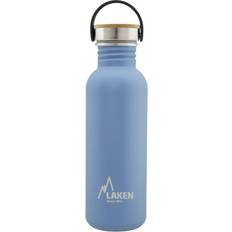 Laken Basic Stainless Steel&Bamboo Cap Water Bottle 0.75L