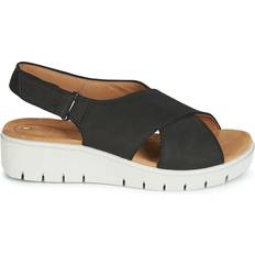 Clarks Un Karely Sun - Black Nubuck