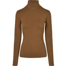 Urban Classics Ladies Basic Turtleneck LS T-shirt - Summerolive