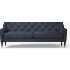 2 Seater - Blue Sofas Swoon Pritchard Sofa 170cm 2 Seater