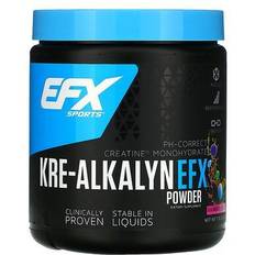 EFX Sports Kre-Alkalyn Rainbow Blast 220 Grams Creatine