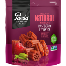 Panda Natural Raspberry Licorice 200g