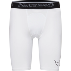 Nike Pro Dri-FIT Long Shorts Men - White/Black/Black