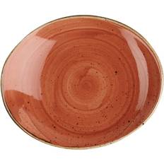 Ceramic - Red Serving Platters & Trays Churchill Stonecast Coupe Serving Dish 12pcs