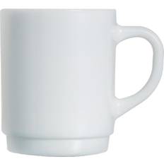 Arcoroc Opal Stackable Mug 25cl 6pcs