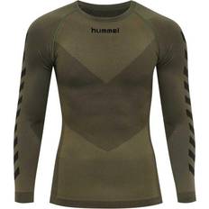 Hummel Sportswear Garment Base Layer Tops Hummel First Seamless Jersey - Grape Leaf