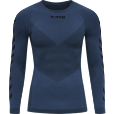 Hummel Sportswear Garment Base Layer Tops Hummel First Seamless Jersey Men - Dark Denim