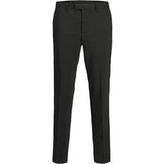 Jack & Jones Slim Trousers Jack & Jones Super Slim Fit Suit Trousers - Black/Black