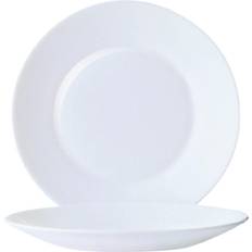 Arcoroc Opal Restaurant Wide Rim Dessert Plate 15.5cm 6pcs