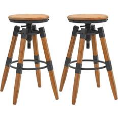 vidaXL - Bar Stool 79cm 2pcs