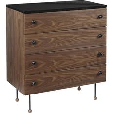 Walnuts Chest of Drawers GUBI Grossman 62 Chest of Drawer 80x89cm