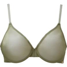 Gossard Glossies Sheer Moulded Bra - Sage