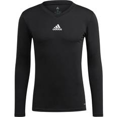 Football - Men Base Layers Adidas Team Base Long Sleeve T-shirt Men - Black