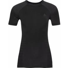 Fitness & Gym - Women Base Layer Tops Odlo Performance Light Base Layer T-shirt Women - Black