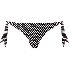 Stripes Bikini Bottoms Freya Beach Hut Rio Scarf Tie Bikini Brief - Black