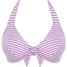 Freya Beach Hut Bandless Halter Bikini Top - Cassis