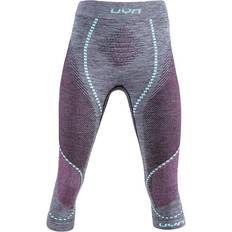 UYN Ambityon UW Pants Women - Black Melange /Pink Aqua