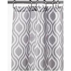 Grey Shower Curtains Croydex Medallion (AF290231H)