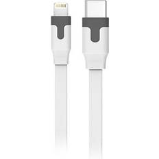 Muvit Flat USB C-Lightning 2.0 2m