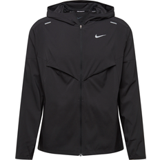 Men - Orange Outerwear Nike Windrunner Men's Running Jacket- Black