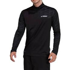 Adidas Terrex Multi Half-Zip T-shirt Men - Black