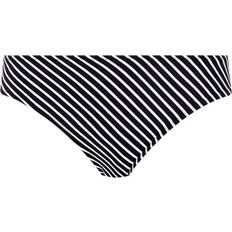 Stripes Bikini Bottoms Freya Beach Hut Bikini Brief - Black