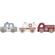 Little Dutch Toy Cars Little Dutch Emergency Services Vehicles 4388