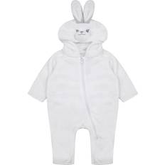 Larkwood Babies Rabbit Design All In One - White