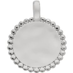 Monica Vinader Deia Beaded Pendant Charm - Silver