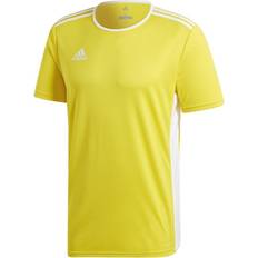 Adidas M - Men - Yellow T-shirts & Tank Tops Adidas Entrada 18 Jersey Men - Yellow/White