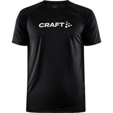 Craft Sportswear Men - Sportswear Garment T-shirts Craft Sportswear Core Unify Logo T-shirt Men - Black
