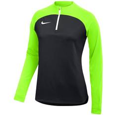 Fitness & Gym Jumpers Nike Academy Pro Drill Top Women - Black/Yellow