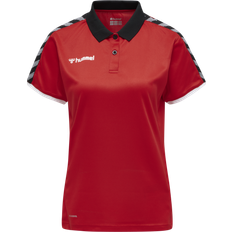 Hummel Authentic Functional Jersey Polo Shirt Women - True Red