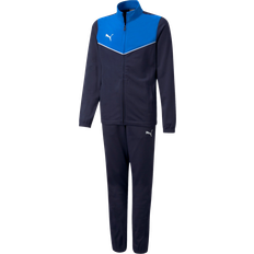 Puma individualRISE Youth Football Tracksuit - Electric Blue Lemonade/Peacoat (657535-02)