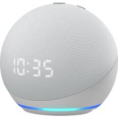 3.5 mm Jack Bluetooth Speakers Amazon Echo Dot with Clock 4th Generation