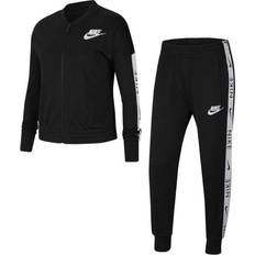 Nike Tracksuits Children's Clothing Nike Kid's Sportswear Tracksuit - Black/White (CU8374-010)