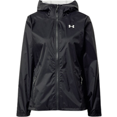 Under Armour Women's Storm Forefront Rain Jacket - Black/Ghost Grey