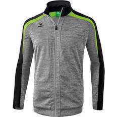 Erima Liga 2.0 Training Jacket Unisex - Grey Marl/Black/Green Gecko