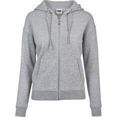 Urban Classics Ladies Classic Zip Hoody - Grey